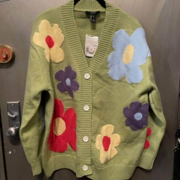 Retro Flower Cardigan - Picture 1 of 16